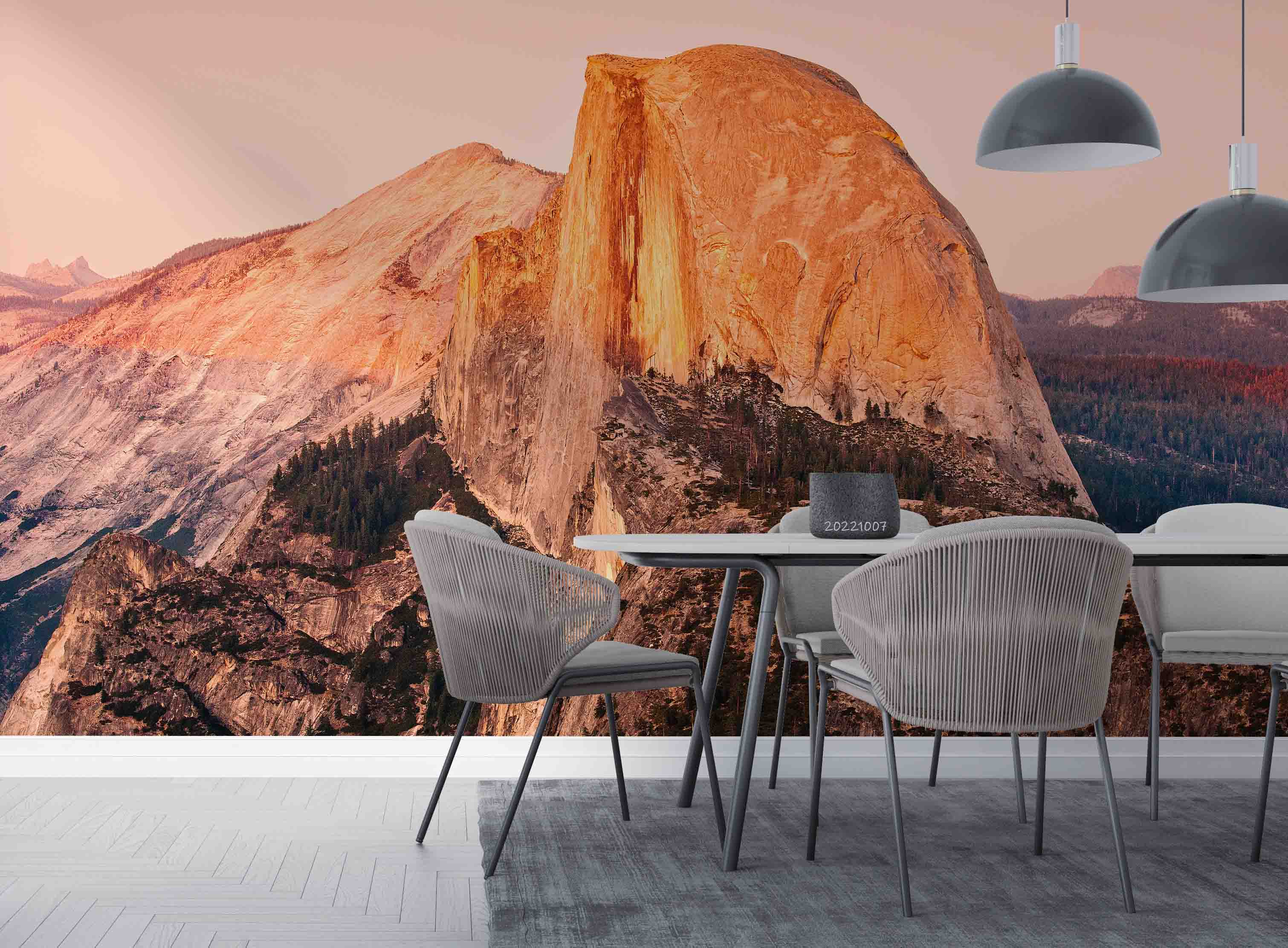 3D Stunning Scenic Rock Formation Yosemite National Park USA Wall Mural Wallpaper GD 3233- Jess Art Decoration