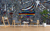 3D Abstract Woman Pattern Wall Mural Wallpaper 27- Jess Art Decoration