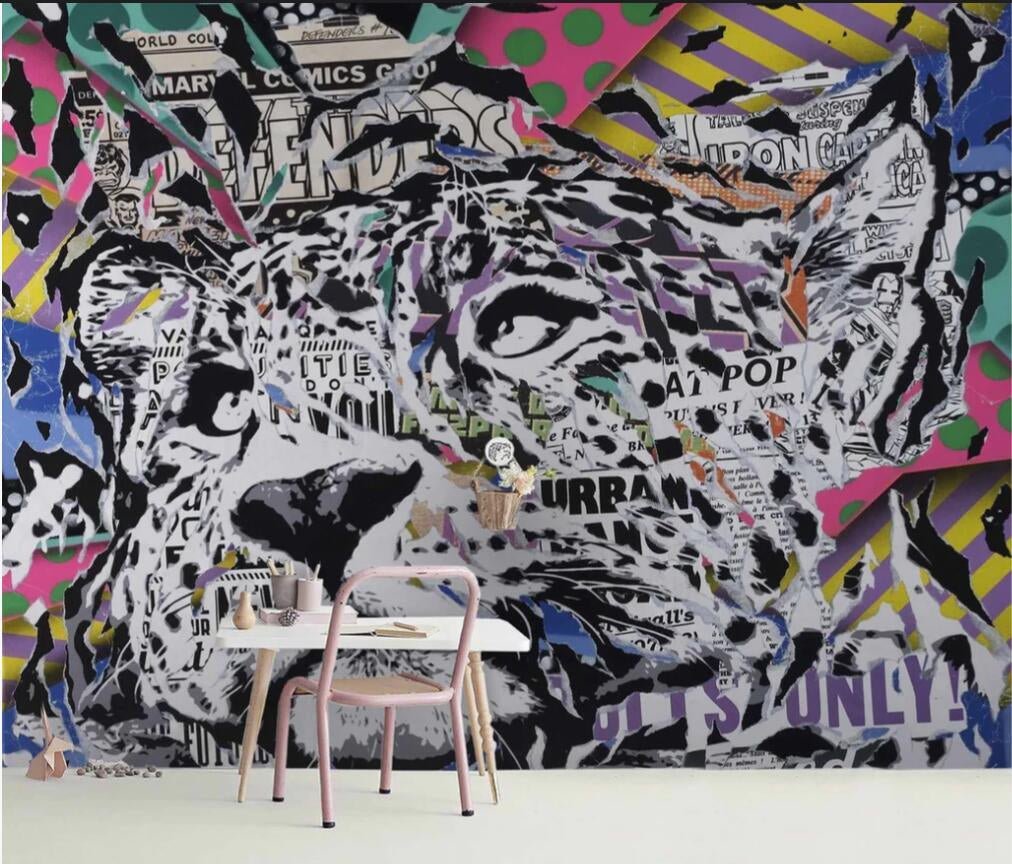 10 Graffiti Wall Mural Wallpaper Ideas to Inspire You - Jessartdecoration
