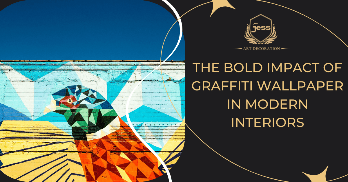 Transforming Spaces: The Bold Impact of Graffiti Wallpaper in Modern Interiors - Jessartdecoration