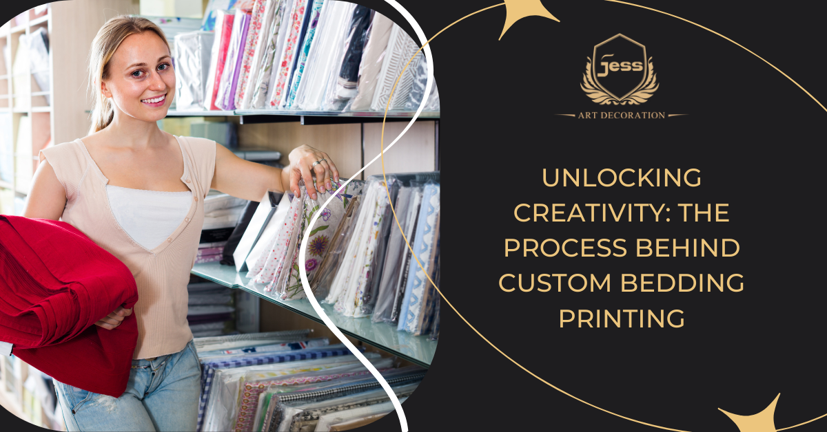 Unlocking Creativity: The Process Behind Custom Bedding Printing
