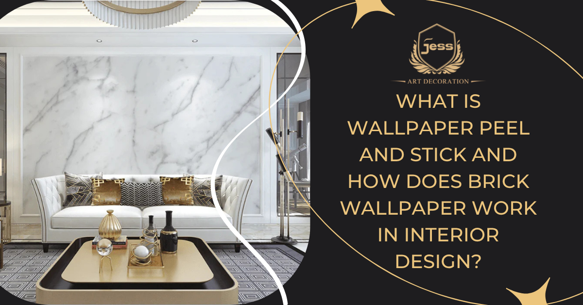 What Is Wallpaper Peel and Stick and How Does Brick Wallpaper Work in Interior Design?