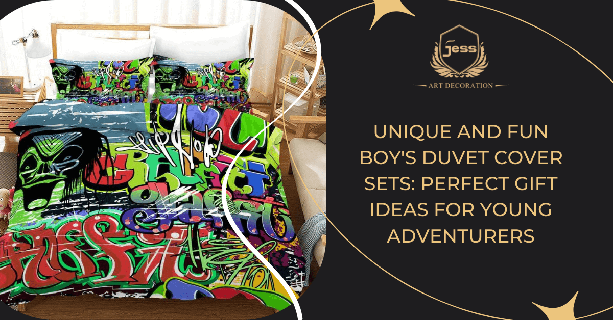 Unique and Fun Boy's Duvet Cover Sets: Perfect Gift Ideas for Young Adventurers