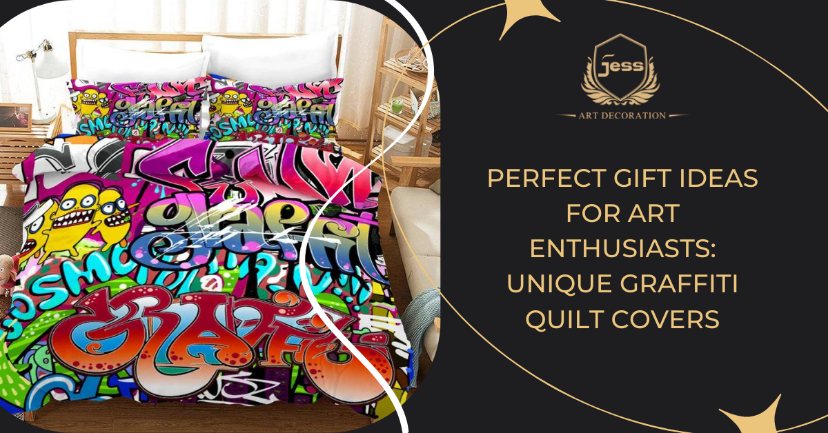 Perfect Gift Ideas for Art Enthusiasts: Unique Graffiti Quilt Covers