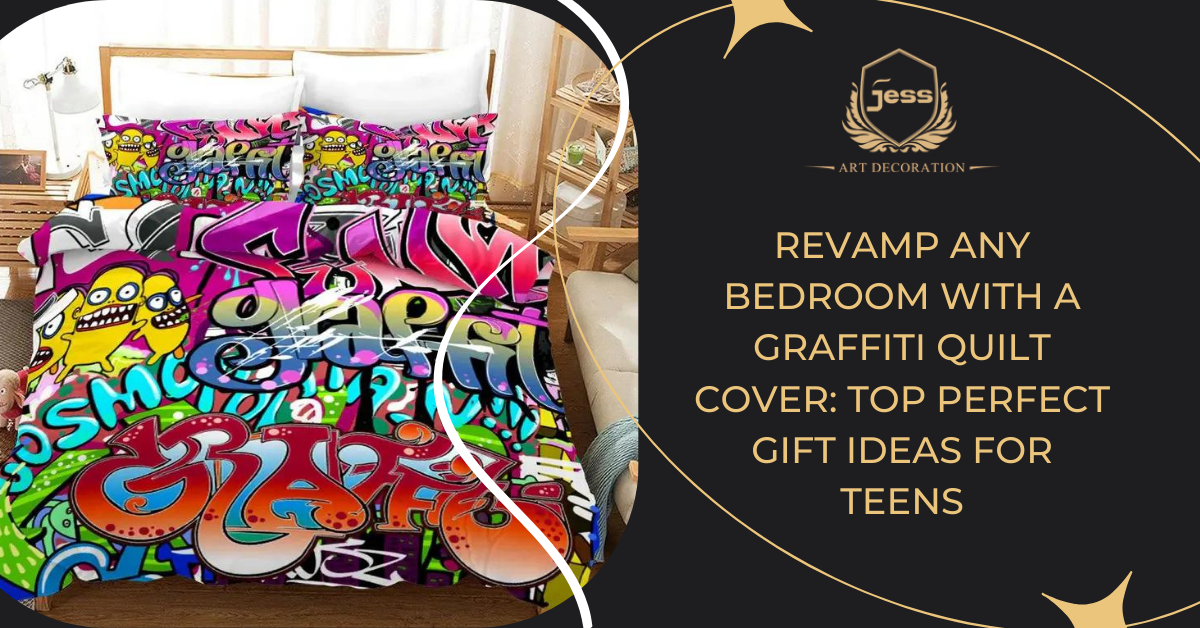 Revamp Any Bedroom with a Graffiti Quilt Cover: Top Perfect Gift Ideas for Teens