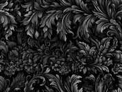 3D Artistic Black Leaf Background Wallpaper Wall Mural Wall Decor Wall Art Wall Sticker Remoable Wallpaper