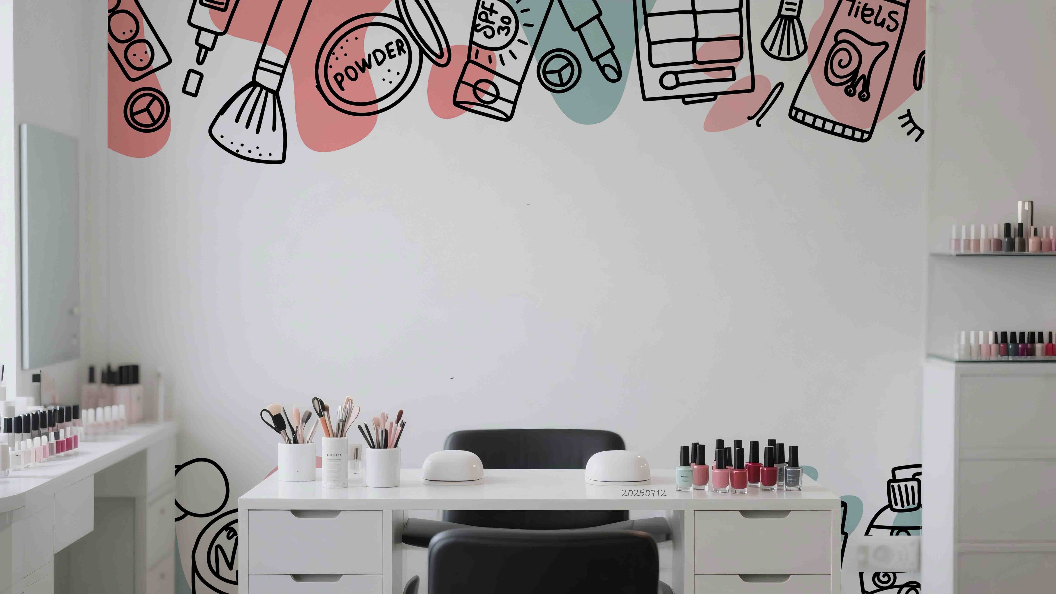 3D Salon Shop Beauty Salon Wall Mural Wallpaper 9