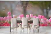 3D Pink Tulip Flower Wallpaper Wall Mural Wall Decor Wall Art Wall Sticker Remoable Wallpaper