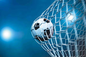 3D Night Moon Football Net Wall Mural Wallpaper YXL 2840