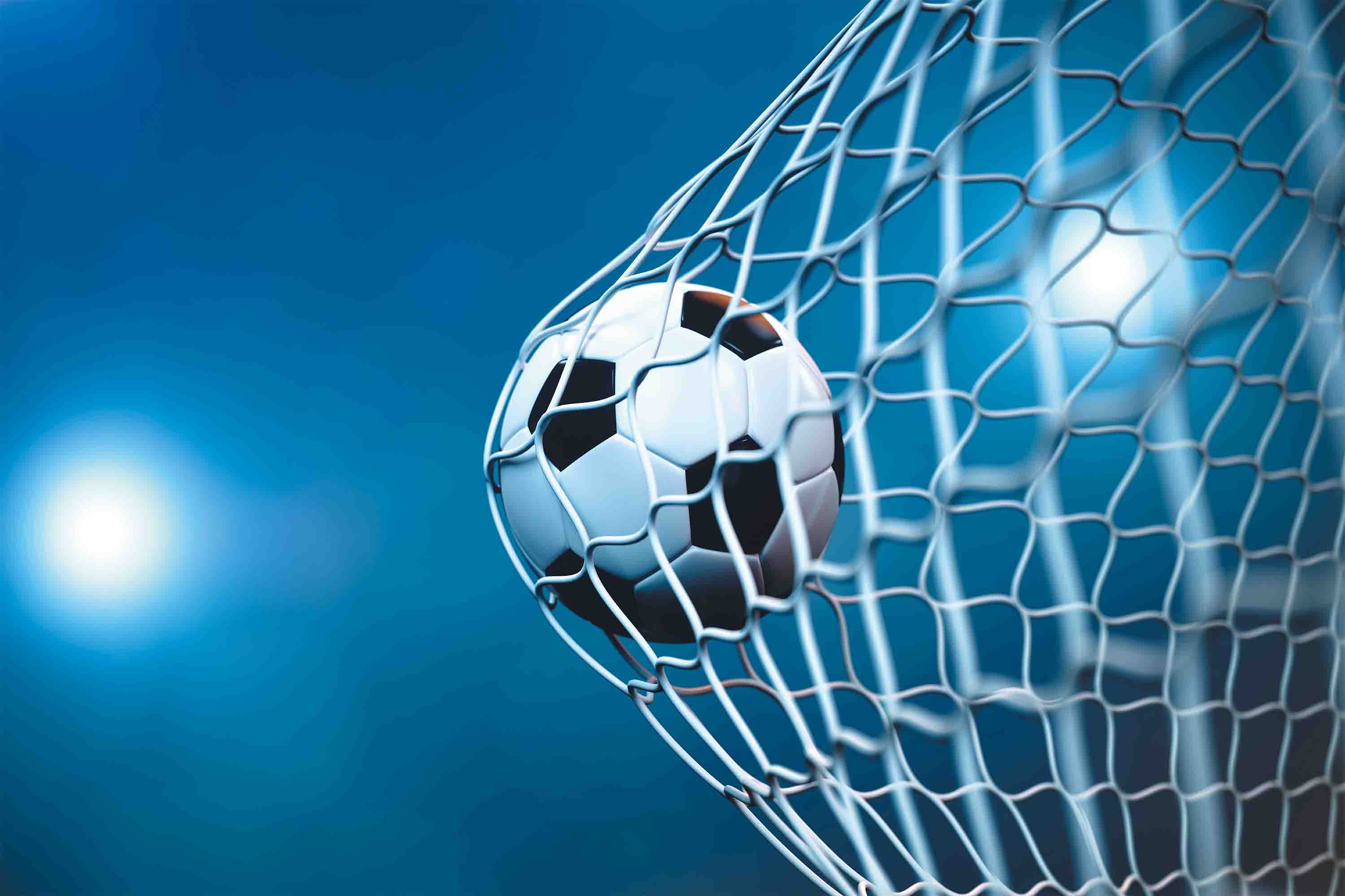 3D Night Moon Football Net Wall Mural Wallpaper YXL 2840