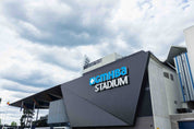 3D Architecture Stadium Cloud Sky Wall Mural Wallpaper YXL 430