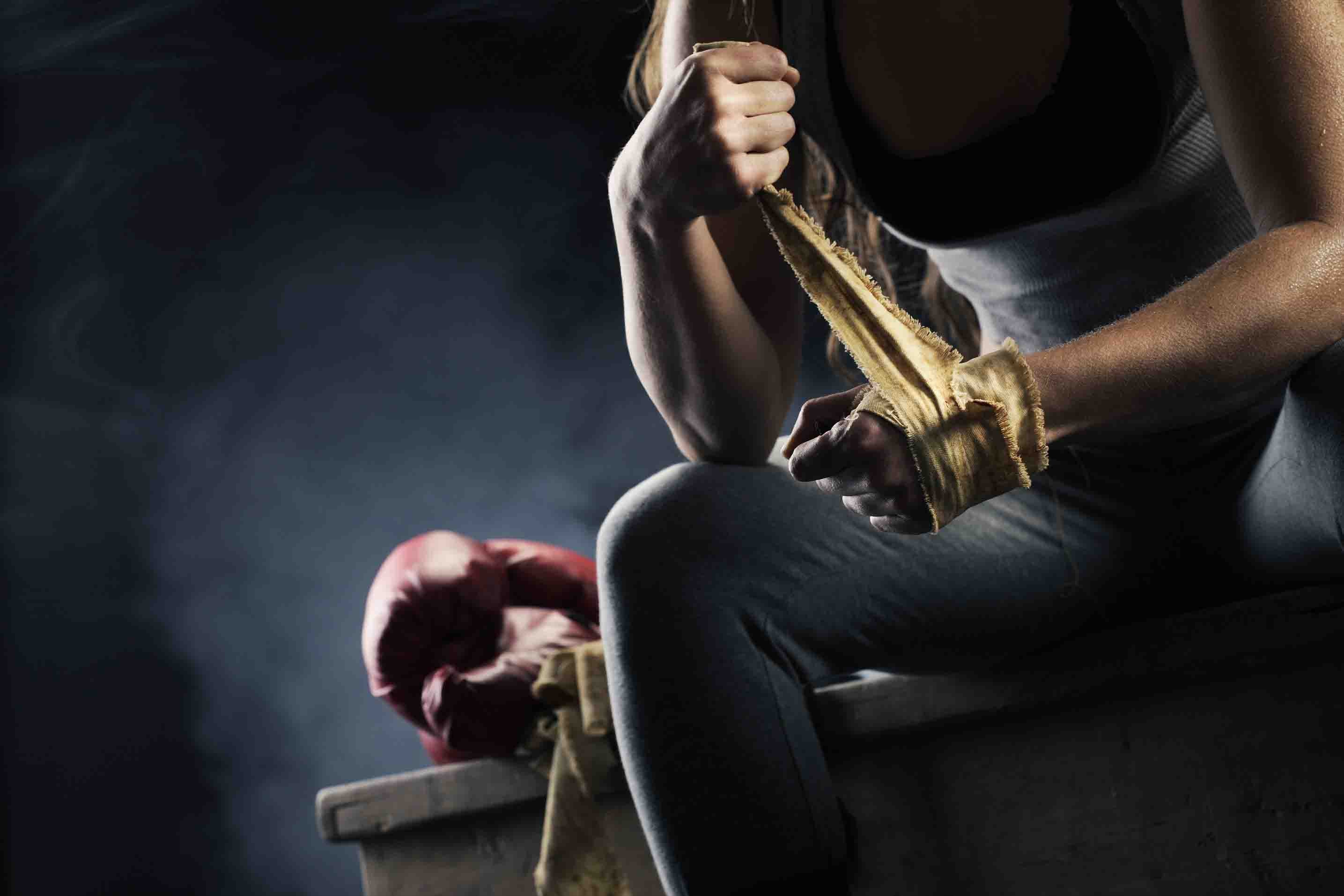 3D Gym Fitness Gymnasium Boxing Wall Mural Wallpaper 75