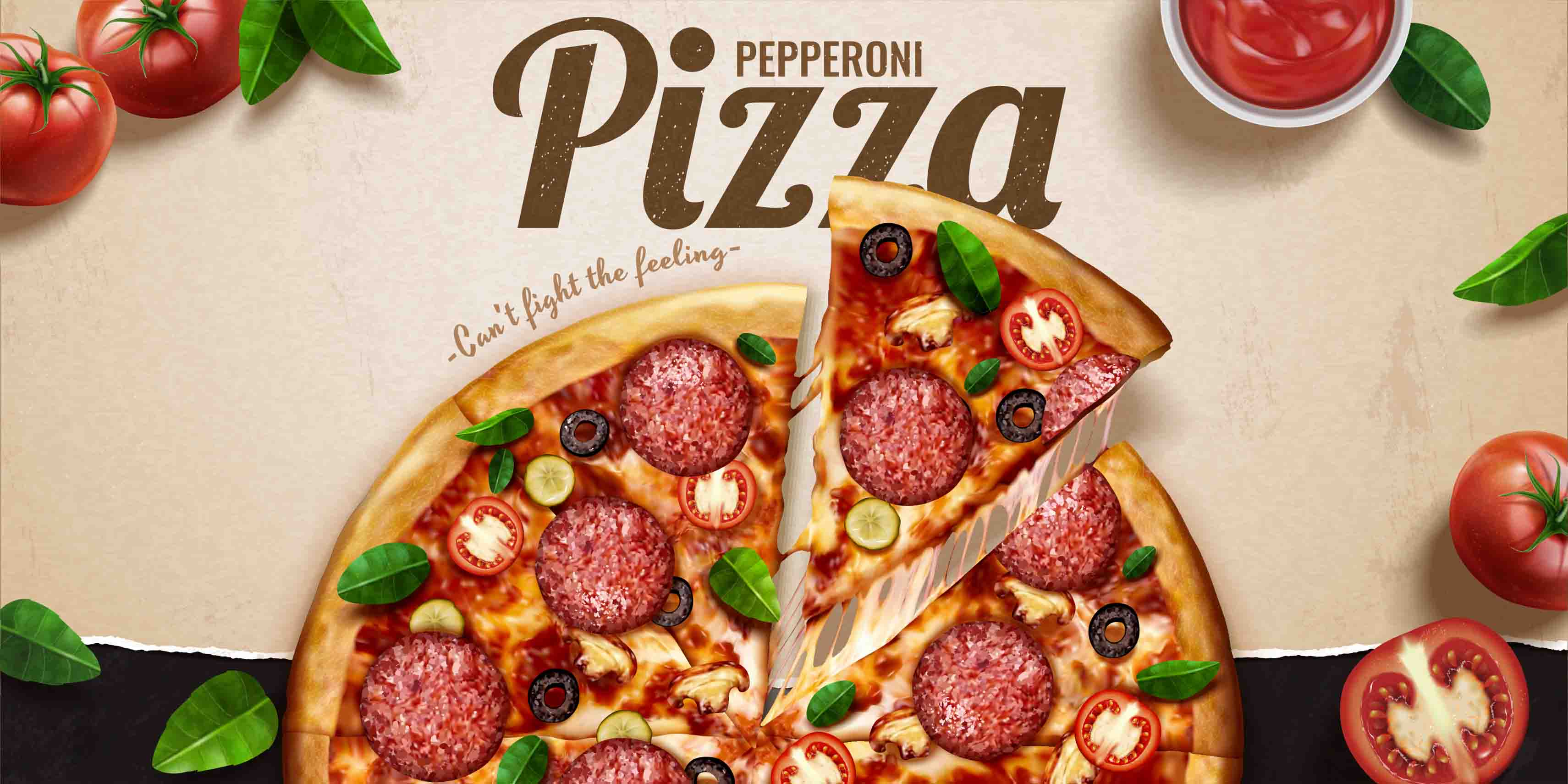 3D Restaurant Snack Bar Diner Fast Food Pizza Wall Mural Wallpaper 25