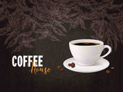 3D Coffee Shop Wall Mural Wallpaper 24
