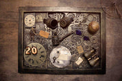 3D Retro Mechanical Clock Gear Steampunk Wallpaper Wall Mural Wall Decor Wall Art Wall Sticker Remoable Wallpaper