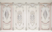 3D Classic Grey Panel elegant vintage wall panel wall mural wallpaper for bedroom - view 6