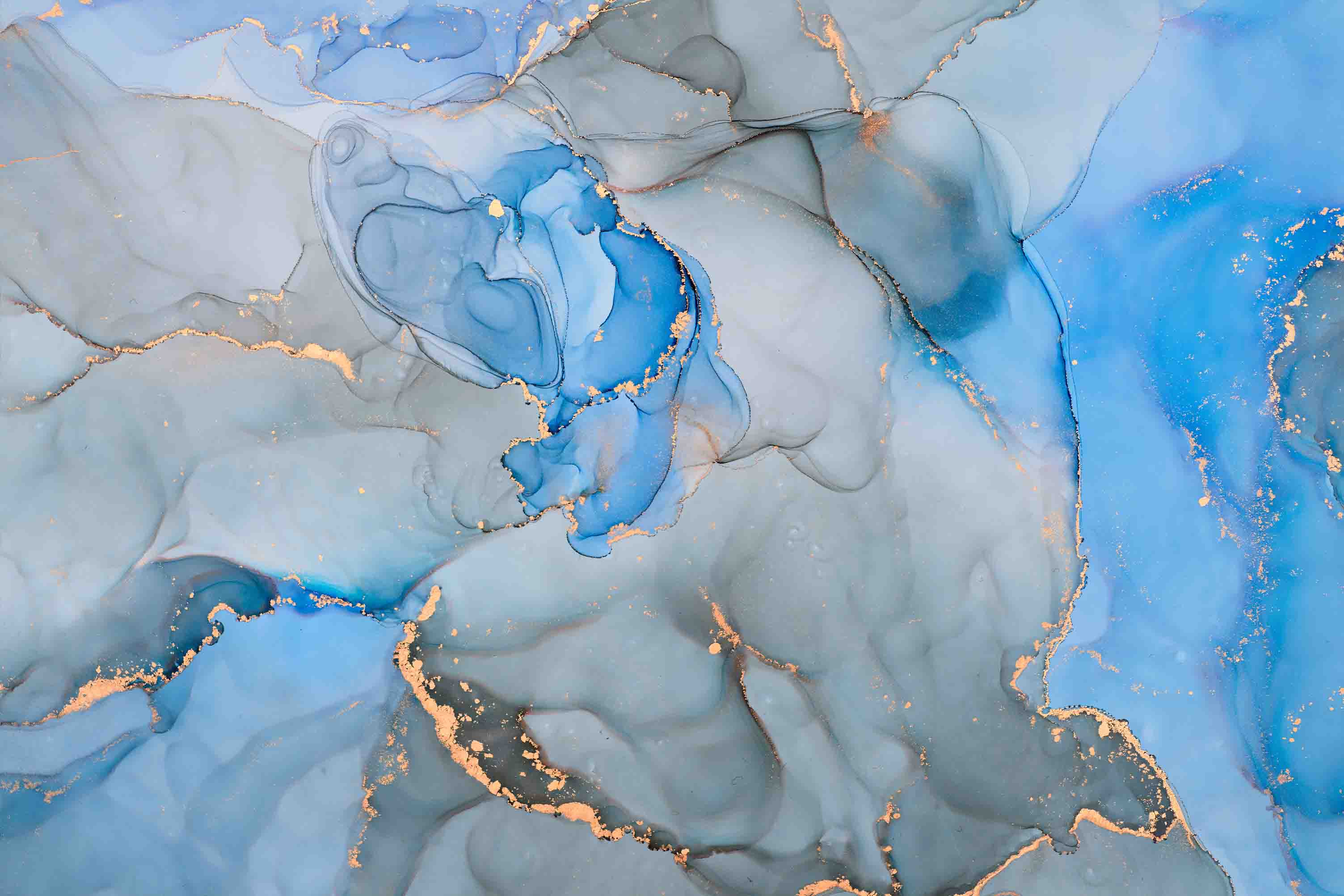 3D Aged Care Retirement Home Gerocomium Rest Home Marble Blue Wall Mural Wallpaper 19