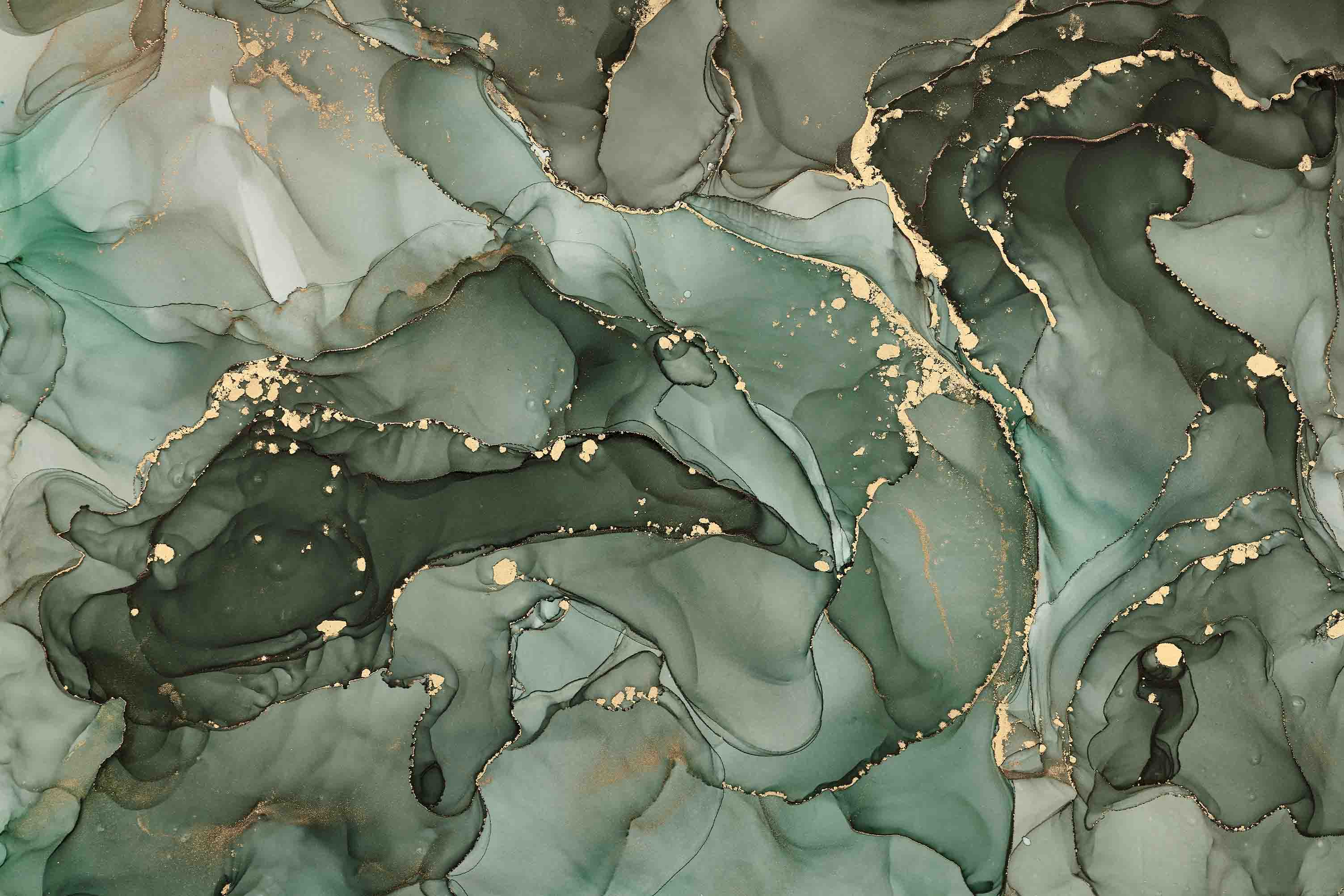 3D Aged Care Retirement Home Gerocomium Rest Home Marble Green Wall Mural Wallpaper 18