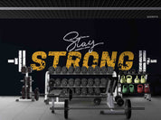 3D Gym Fitness Dumbbell Wall Mural Wallpaper 11