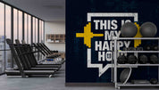 3D Gym Fitness Gymnasium Wall Mural Wallpaper 39