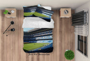 3D Real Madrid Spectator Seats Quilt Cover Set Bedding Set Duvet Cover Pillowcase 832