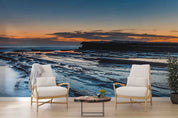 3D Beach Coast Sunset Scenery Wall Mural Wallpaper GD 4979- Jess Art Decoration