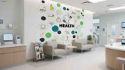 3D Clinic Hospital Rehabilitation Center Medical Healthcare Wall Mural Wallpaper 21