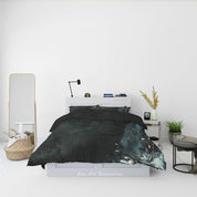 3D Ink And Wash Sea Wave Quilt Cover Set Bedding Set Duvet Cover Pillowcase 55