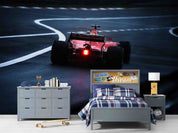 3D Formula One Racing Wallpaper Wall Mural Wall Decor Wall Art Wall Sticker Remoable Wallpaper