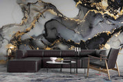 3D Watercolor Black Marble Texture Wallpaper Wall Mural Wall Decor Wall Art Wall Sticker Remoable Wallpaper LQH 10