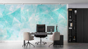 3D Office Business Commerce Geometric Lines Wall Mural Wallpaper 30