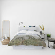 3D Forest Tree Sky Quilt Cover Set Bedding Set Duvet Cover Pillowcase 677