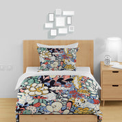 3D Floral Cactus Branch Quilt Cover Set Bedding Set Duvet Cover Pillowcases 1266