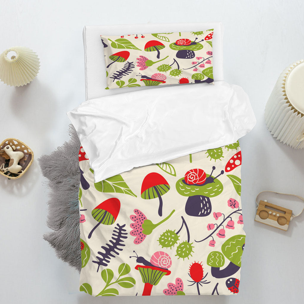 3D Floral Cactus Leaf Snail Quilt Cover Set Bedding Set Duvet Cover Pillowcases 1267
