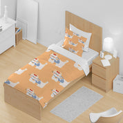 3D Animal Cat Croci Bag Quilt Cover Set Bedding Set Duvet Cover Pillowcases 1282