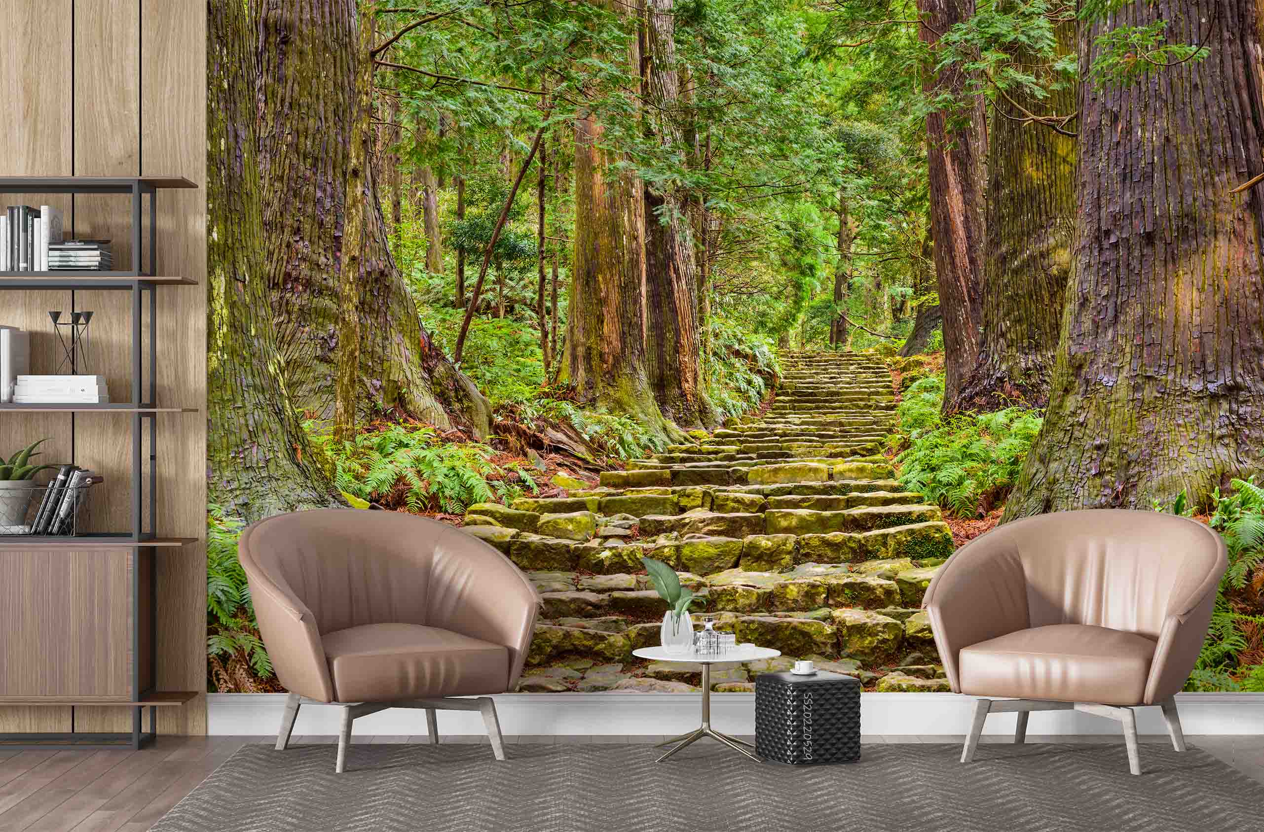 3D Daimon-zaka Slope Forest Trees Wakayama Nachi City Japan Wall Mural Wallpaper GD 4341- Jess Art Decoration