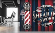 3D Salon Shop Beauty Salon Barber Shop Wall Mural Wallpaper 61