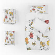 3D Bee Coccinella Septempunctata Caterpillar Quilt Cover Set Bedding Set Duvet Cover Pillowcases 1293