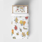 3D Bee Coccinella Septempunctata Caterpillar Quilt Cover Set Bedding Set Duvet Cover Pillowcases 1293