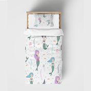 3D Mermaid Fish Aquatic Plant Quilt Cover Set Bedding Set Duvet Cover Pillowcases 1301