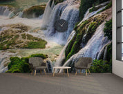 3D Stream Rock Natural Scenery Wallpaper Wall Mural Wall Decor Wall Art Wall Sticker Remoable Wallpaper