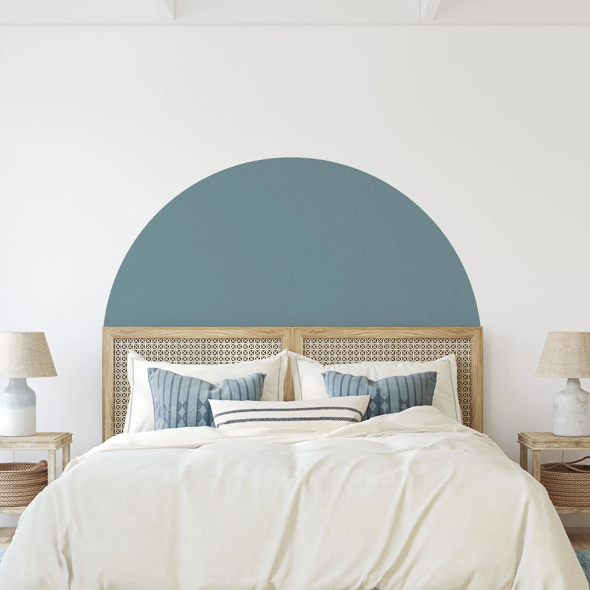 3D Geometric Ellipse White Wall Mural Wallpaper YXL 11