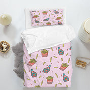 3D Chips Ketchup Chili Quilt Cover Set Bedding Set Duvet Cover Pillowcases 1309