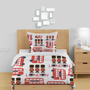 3D Public Transportation Signal Light Quilt Cover Set Bedding Set Duvet Cover Pillowcases 1323