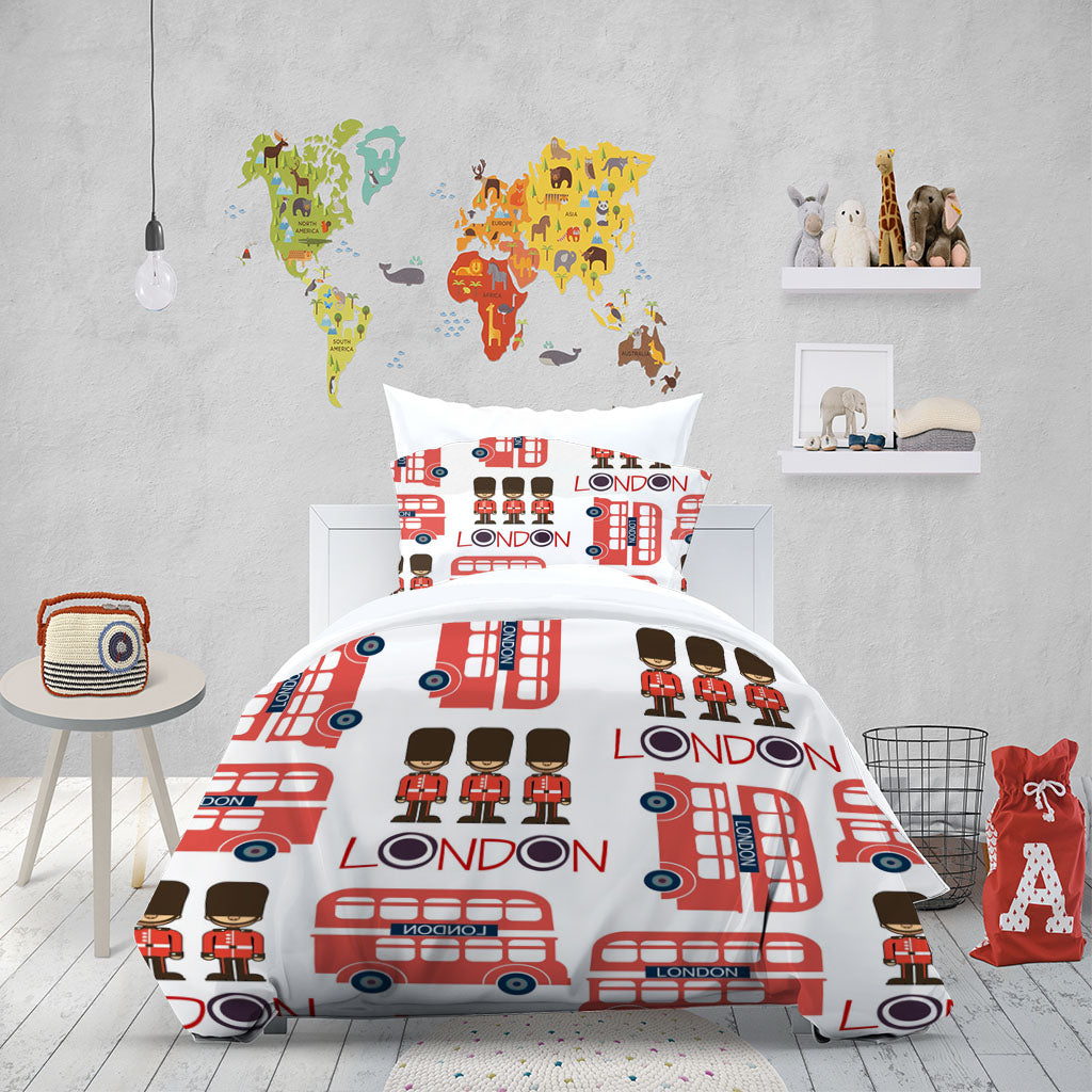3D Public Transportation Signal Light Quilt Cover Set Bedding Set Duvet Cover Pillowcases 1323