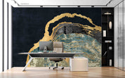 3D Office Business Commerce Marble Modern Abstract Wall Mural Wallpaper 55