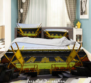 3D Borussia Dortmund Spectator Seats Quilt Cover Set Bedding Set Duvet Cover Pillowcase 729