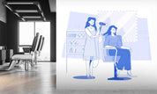 3D Salon Shop Beauty Salon Barber Shop Wall Mural Wallpaper 47