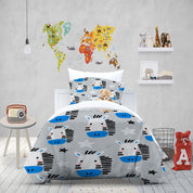 3D Pattern Zebra Star Line White Quilt Cover Set Bedding Set Duvet Cover Pillowcases 1350