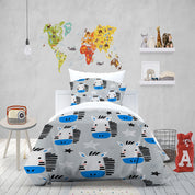 3D Pattern Zebra Star Line White Quilt Cover Set Bedding Set Duvet Cover Pillowcases 1350